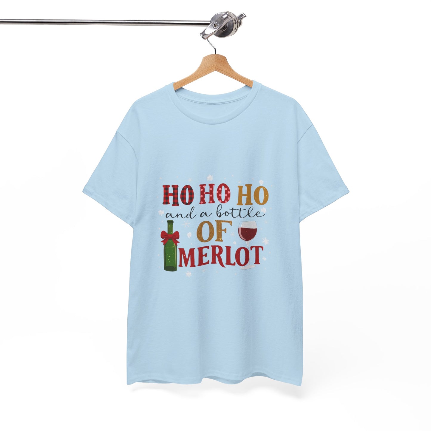 Ho Ho Ho Merlot Christmas Tee