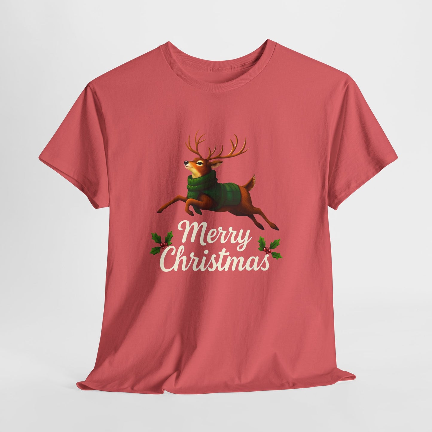 Merry Christmas Reindeer Tee