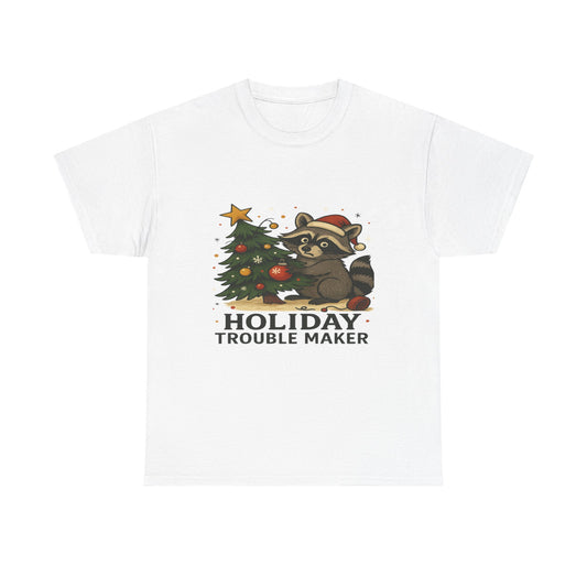 Christmas Raccoon Tee
