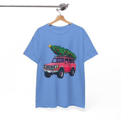 Pink SUV Christmas Tree Tee