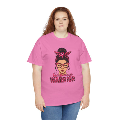 Breast Cancer Warrior Tee, Inspirational T-Shirt for Survivors, Supportive Gift for Cancer Awareness Events, Unisex Cotton Top, [...]
