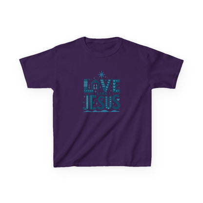Love Like Jesus Christmas Dinosaur Tee