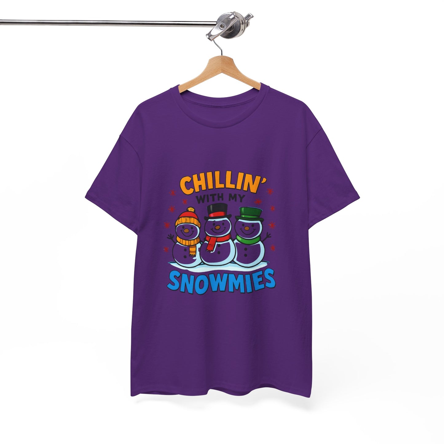 Chillin' With My Snowmies - Cancer Awareness Tee