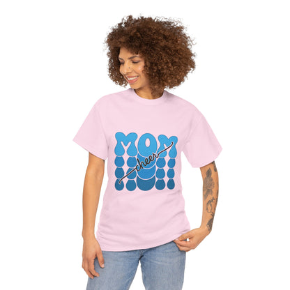 Blue Mom Cheer T-Shirt