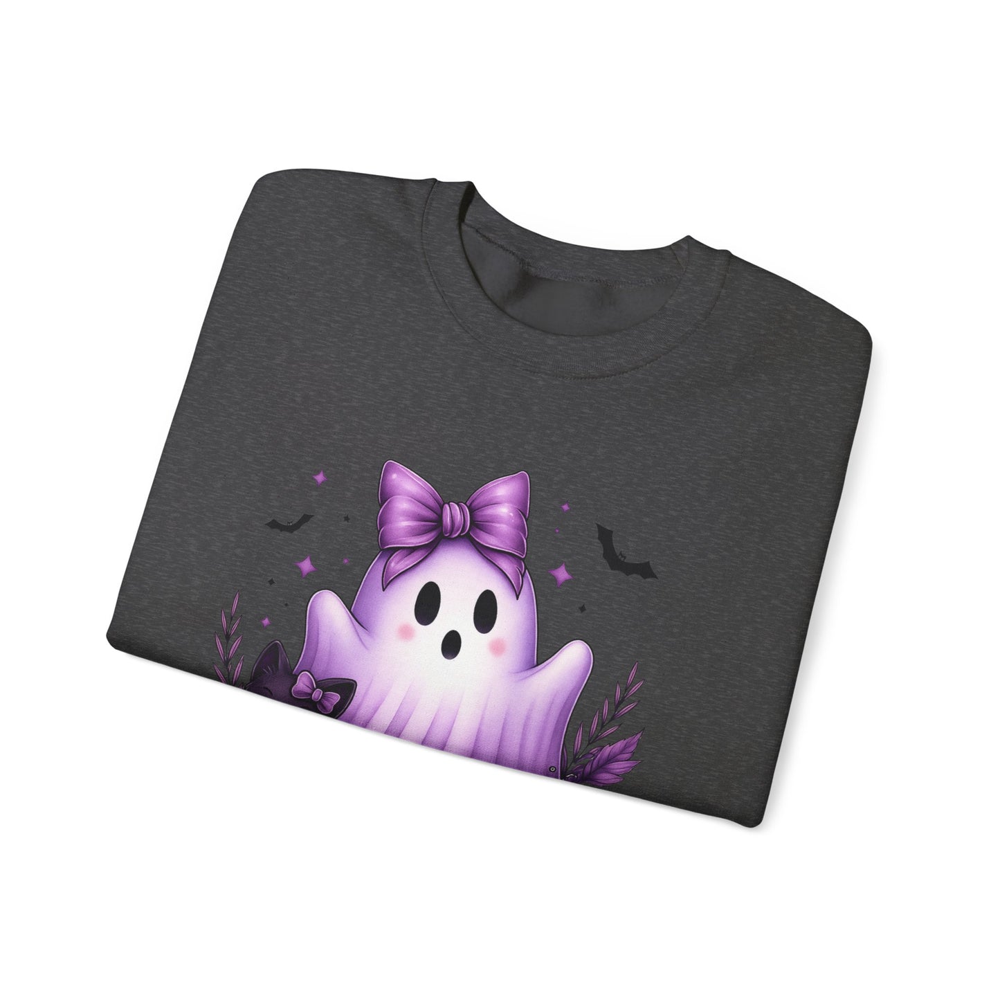 Cute Halloween Ghost Crewneck Sweatshirt
