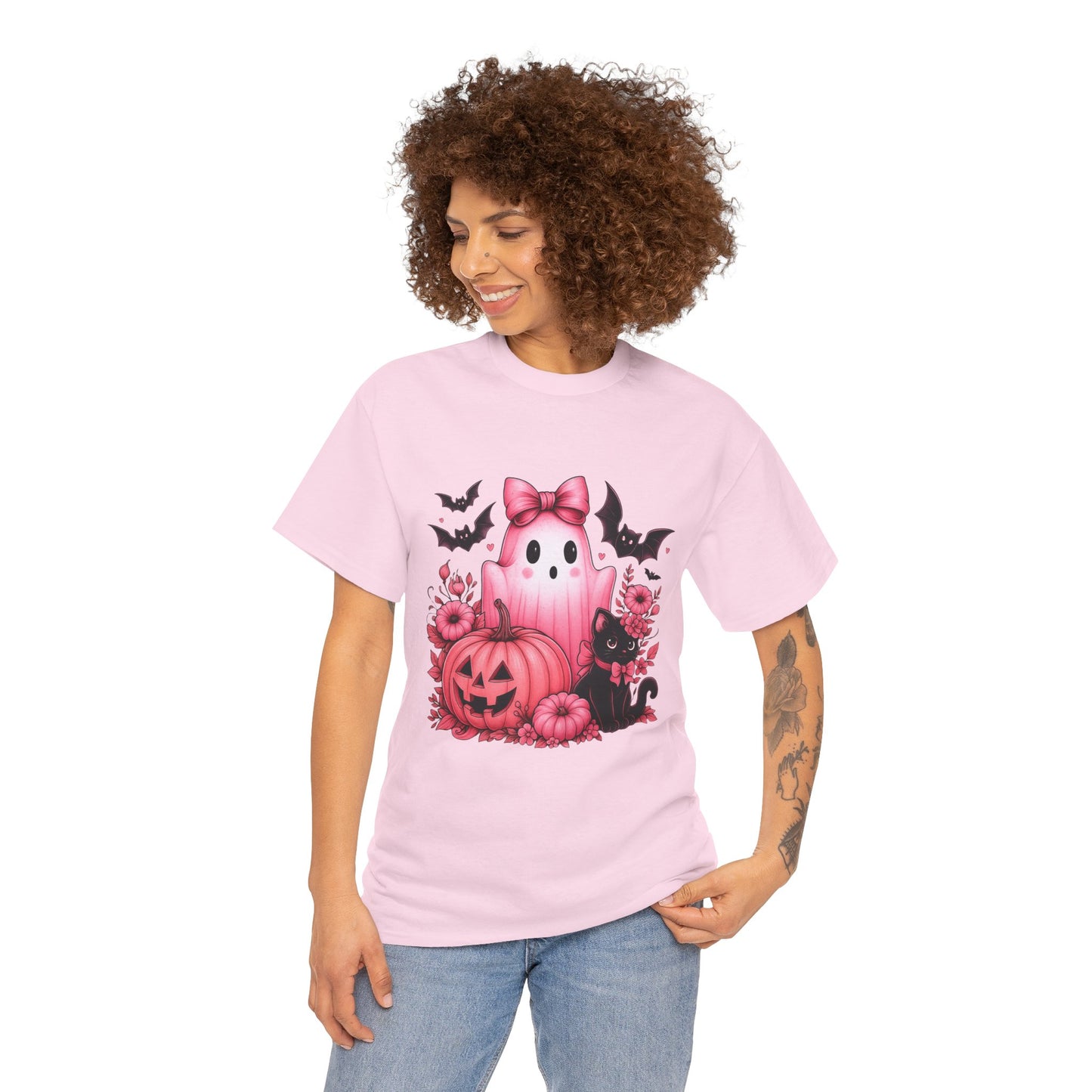 Ghostly Cutie – Halloween Friends Tee