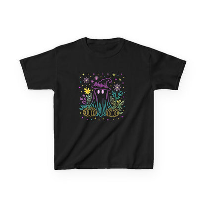 Pastel Ghost Halloween Dino Kids Tee