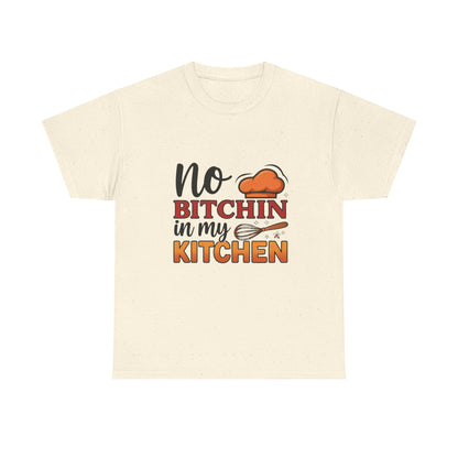 Retro Kitchen Unisex Tee | No Bitchin' in My Kitchen