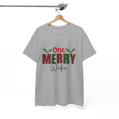 One Merry Wife Christmas Tee