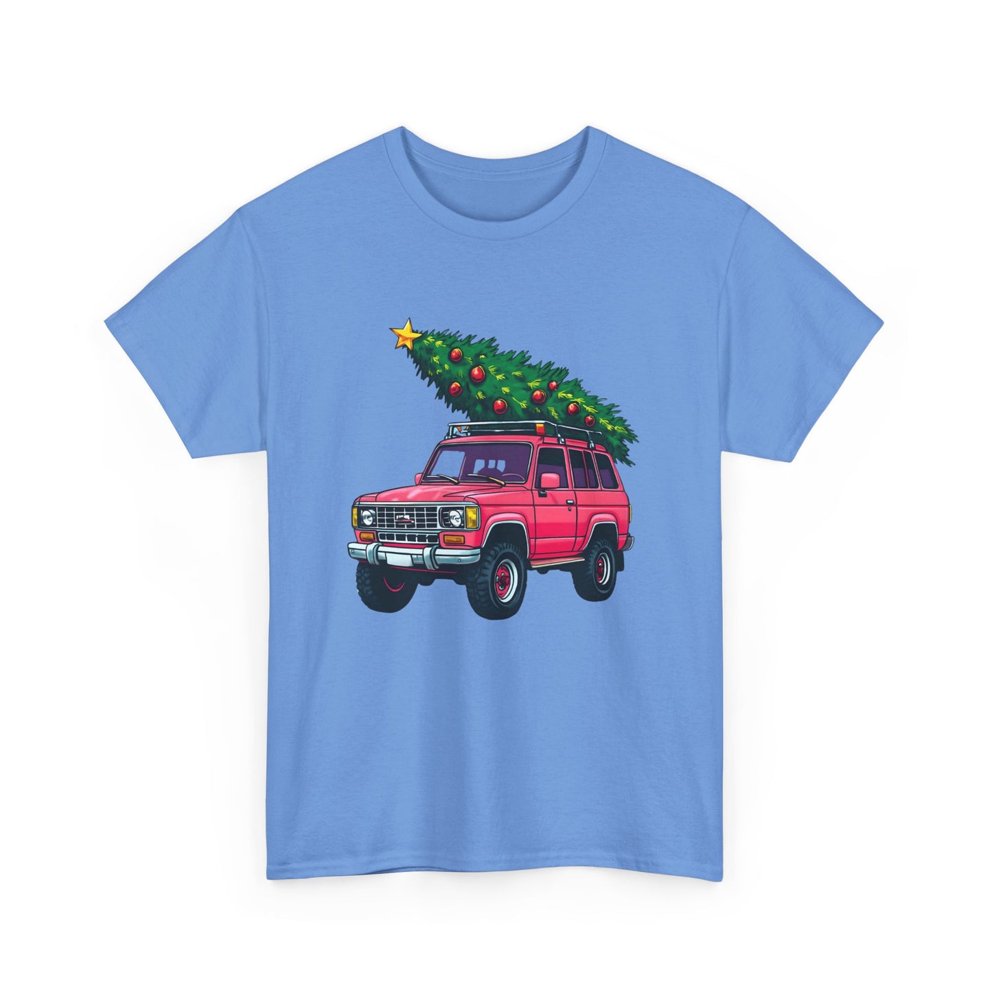Pink SUV Christmas Tree Tee