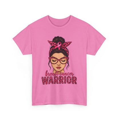Breast Cancer Warrior Tee - Pink Ribbon Support