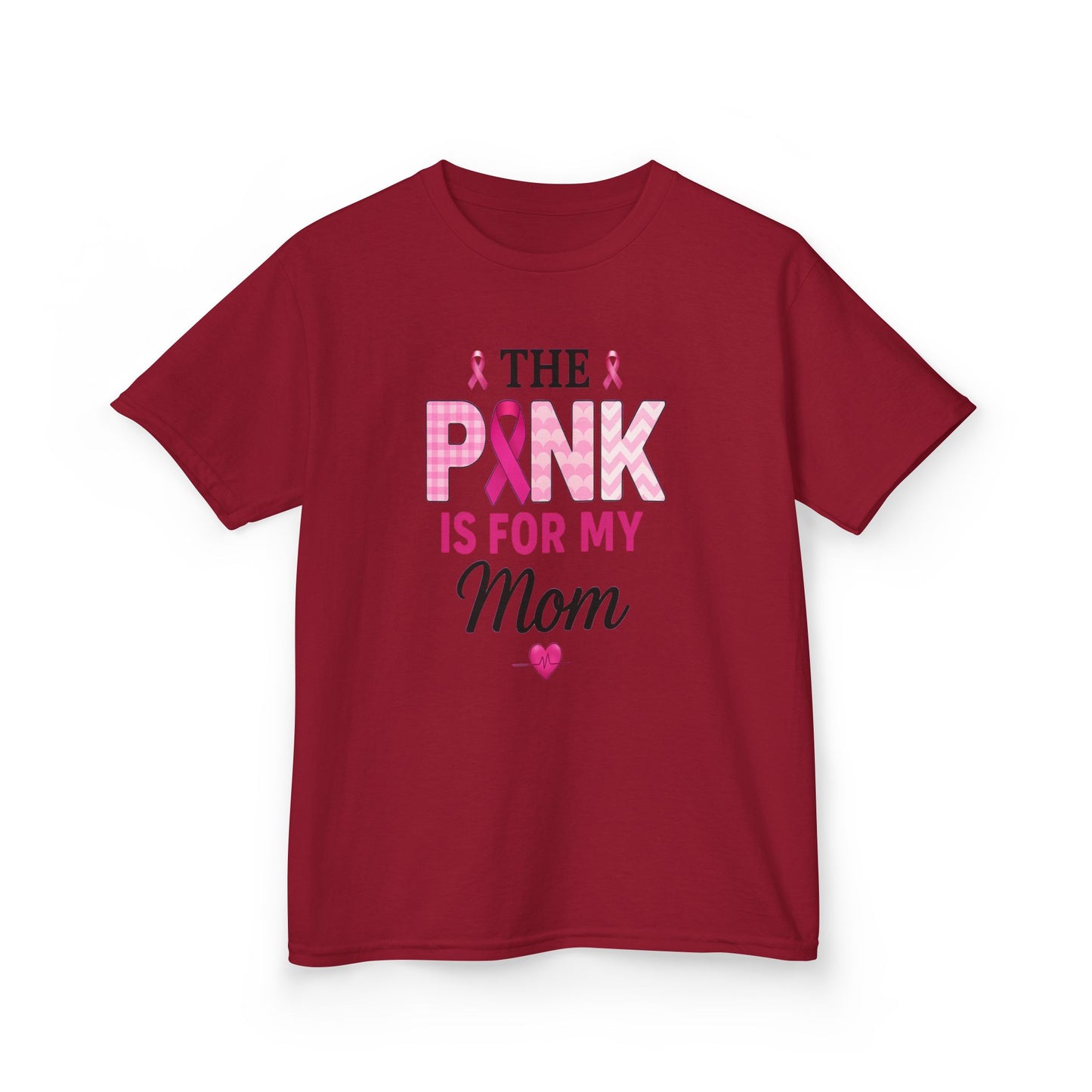 Pink is for Mom: Breast Cancer Awareness Christmas Tee