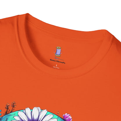 Vibrant Skull Graphic Tee, Edgy Unisex T-Shirt, Festival Wear, Vintage Inspired Tops, Halloween Must-Have, Cool Casual Style