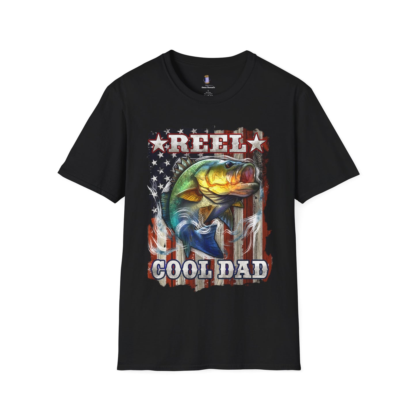 Camiseta de pesca para papá | Camiseta unisex de estilo suave para el Día del Padre, regalo de cumpleaños, aventura al aire libre, entusiastas de la pesca, ropa informal