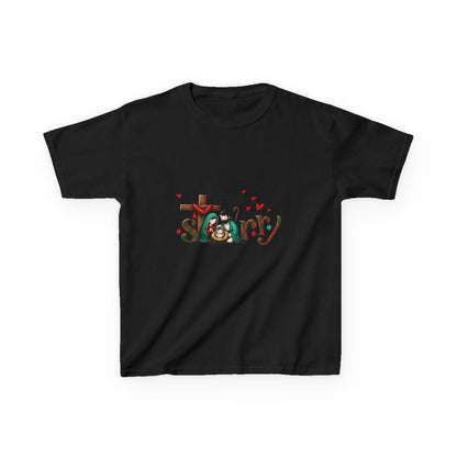 True Story Nativity Christmas Tee - Dinosaur Fun!