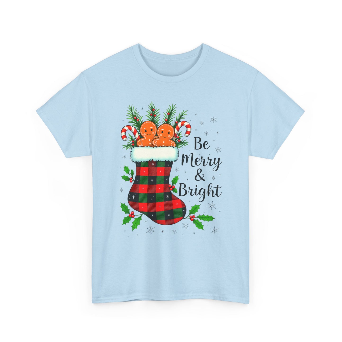 Christmas Plaid Stocking Tee