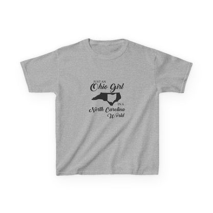 Ohio Girl in NC World Tee - Christmas Gift