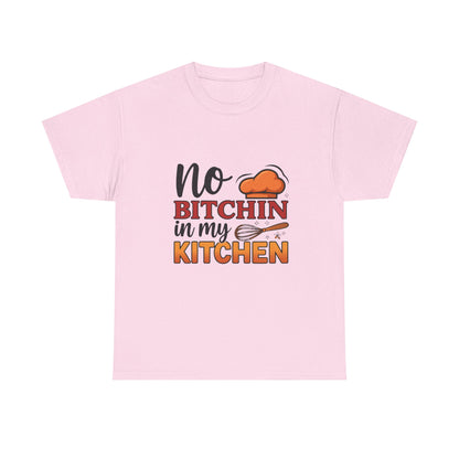 Retro Kitchen Unisex Tee | No Bitchin' in My Kitchen