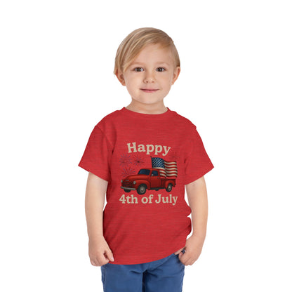 4th of July Truck Tee - Happy Independence Day!