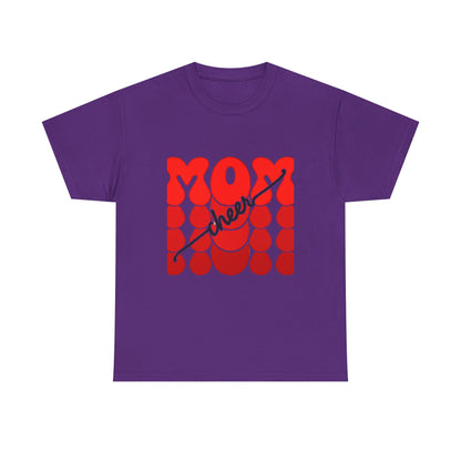 Retro Mom Cheer Tee – Bold Support & Spirit Shirt