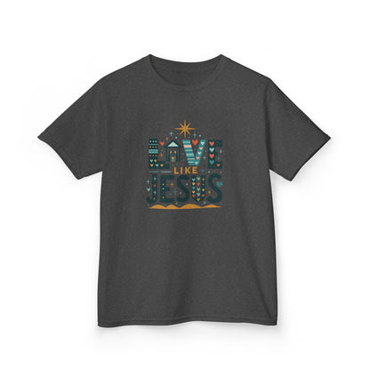 Love Like Jesus - Dino Christmas Tee