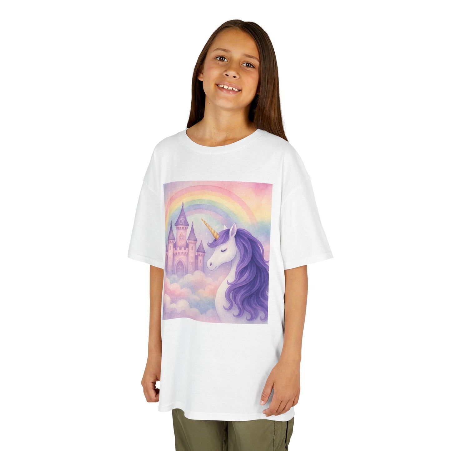 Magical Unicorn Kids Tee, Perfect for Birthday Parties, Gift for Unicorn Lovers, Summer Outfits, Fantasy Themed Events, Kids Fashion