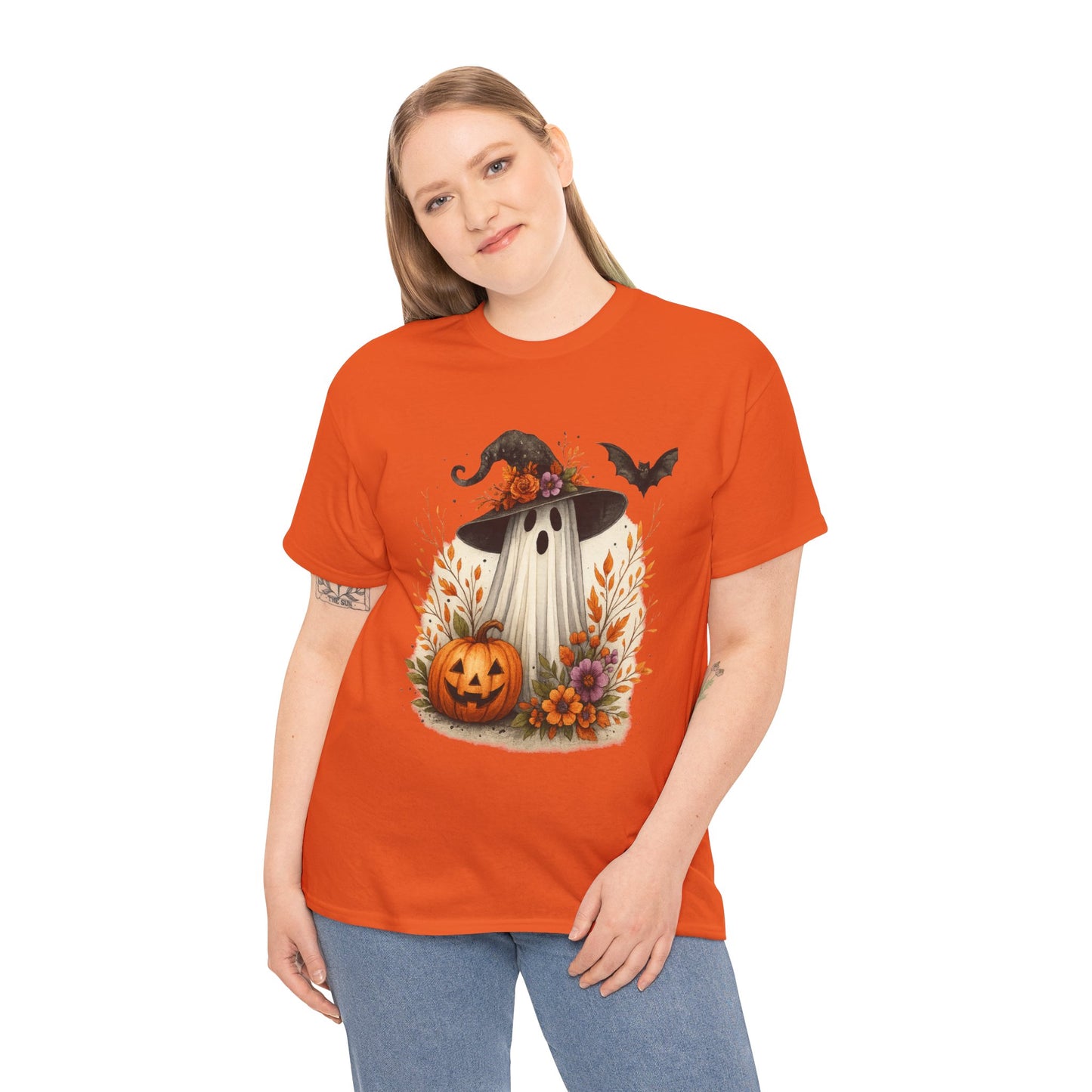Whimsical Ghost Halloween Tee
