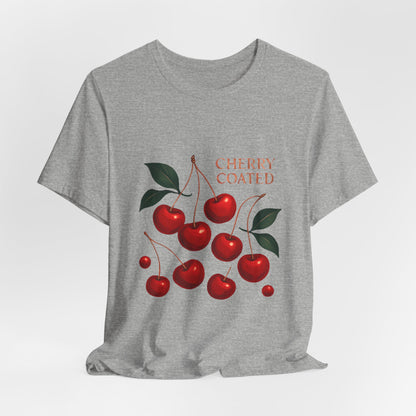 Cherry Coated Tee — Vintage Cherry Graphic T-Shirt