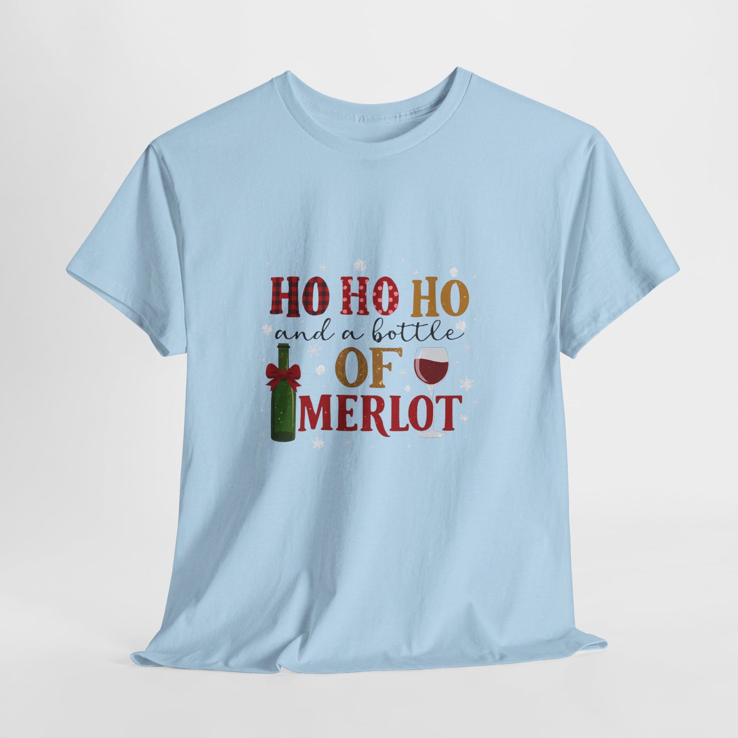 Ho Ho Ho Merlot Christmas Tee