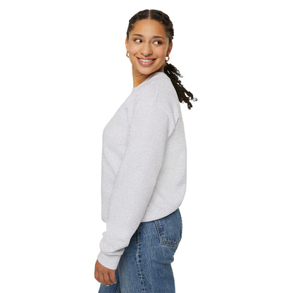 Halloween Cow Calf in Pumpkin Crewneck Sweatshirt