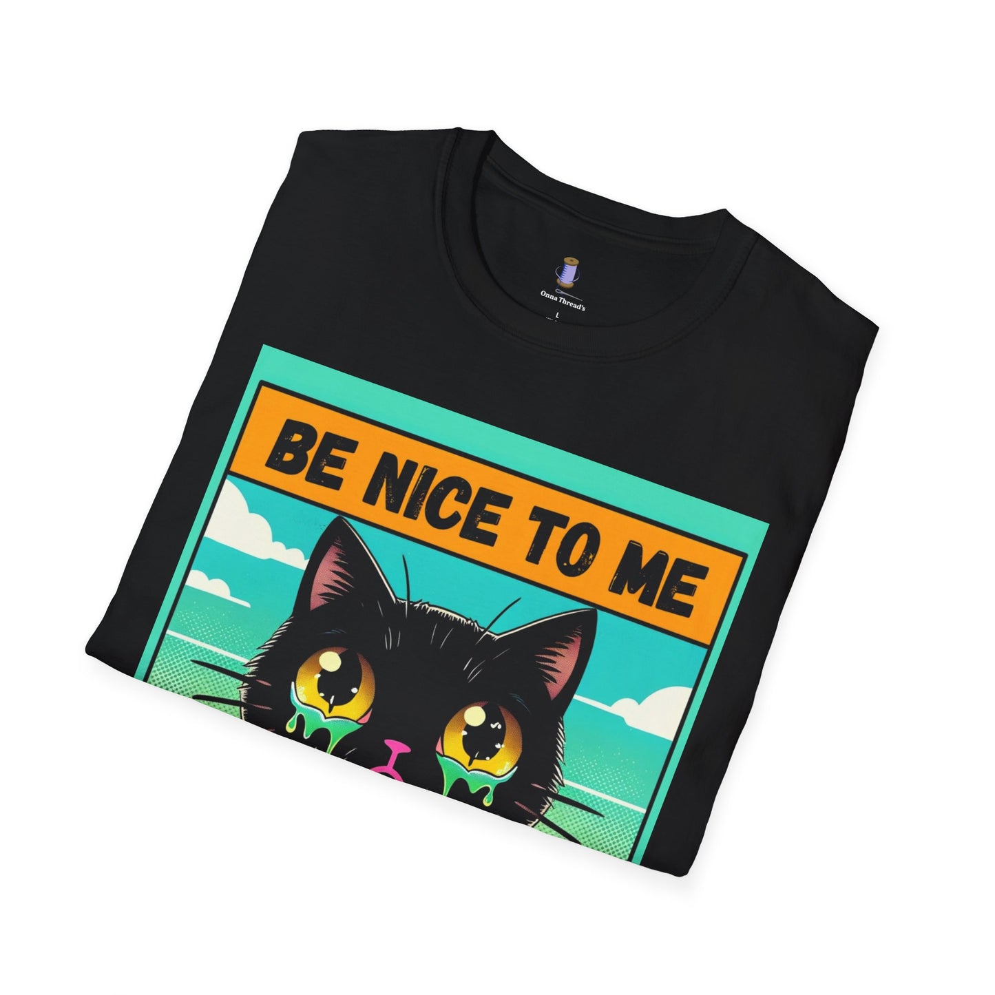 Playful Cat Graphic Tee, Unisex T-Shirt, Gift for Cat Lovers, Cute Animal Apparel, Funny Pet Quote Shirt