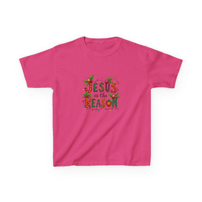 Jesus is the Reason Dino Christmas Kids Tee