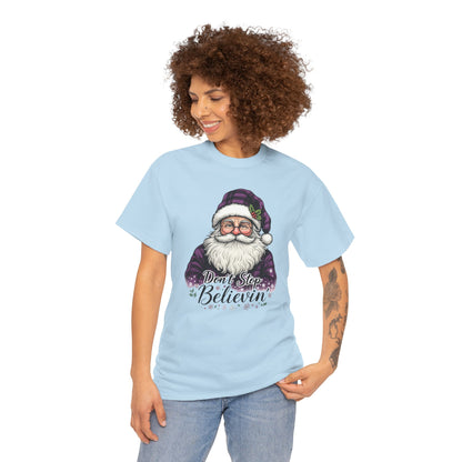 Don't Stop Believin' Santa Tee