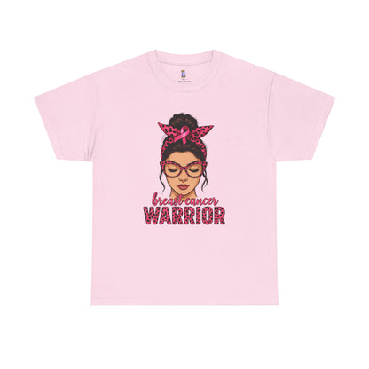 Breast Cancer Warrior Tee, Inspirational T-Shirt for Survivors, Supportive Gift for Cancer Awareness Events, Unisex Cotton Top, [...]