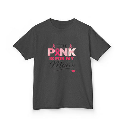 Pink for Mom Breast Cancer Awareness Dinosaur Tee