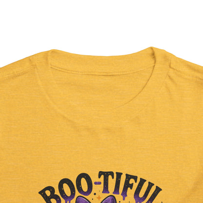 Boo-tiful Ghost Halloween Toddler Tee