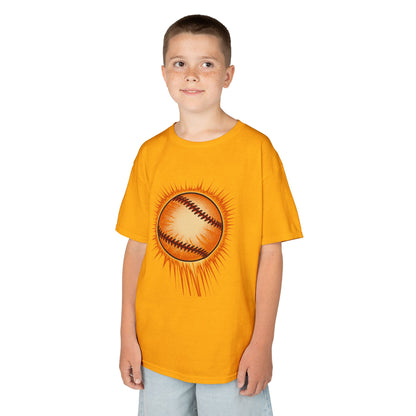 Kids Baseball Graphic Tee, Youth Sports Shirt, Summer Outdoor Top, Gift for Little Athletes, Baseball Lover Apparel