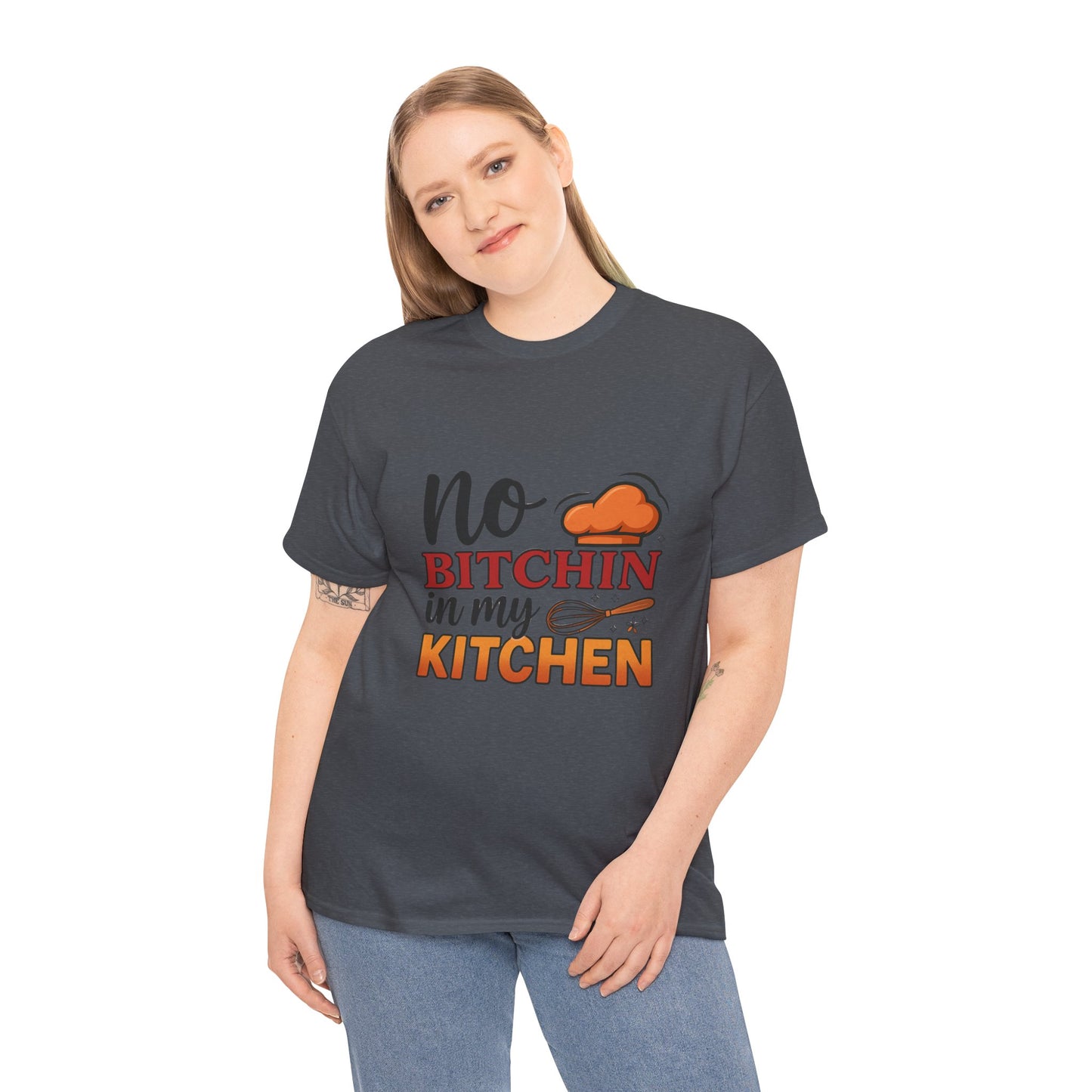 Retro Kitchen Unisex Tee | No Bitchin' in My Kitchen