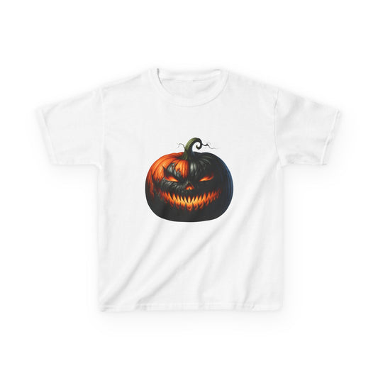 Spooky Jack-o'-Lantern Dinosaur Tee - Halloween Kids