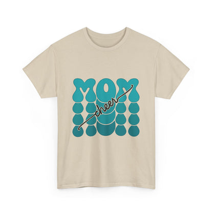 MOM Cheer – Turquoise Spirit Tee