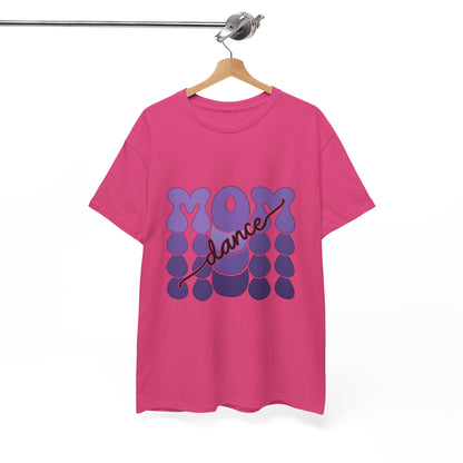 MOM Dance – Purple Letter Stage Spirit Tee