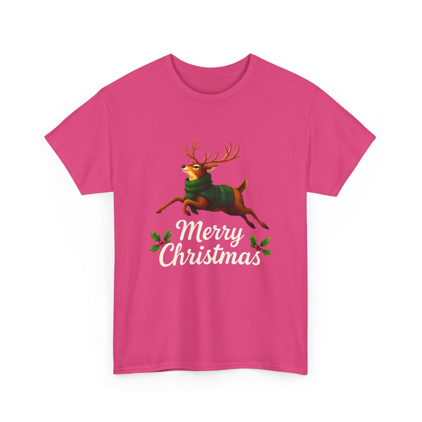 Merry Christmas Reindeer Tee