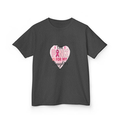 Pink Dinosaur Daughter Tee - Breast Cancer Awareness
