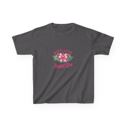Mistletoe Dino Tee - Christmas Fun for Kids