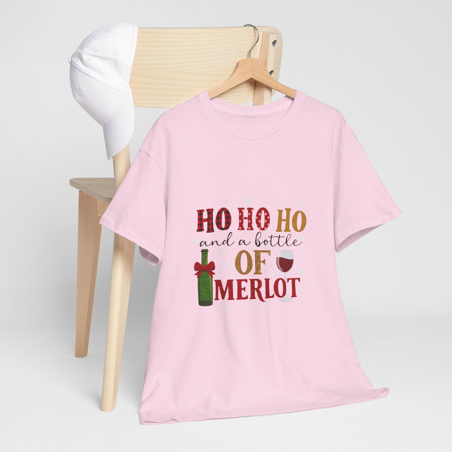 Ho Ho Ho Merlot Christmas Tee
