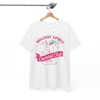 Holiday Spirit Cocktail Club Tee