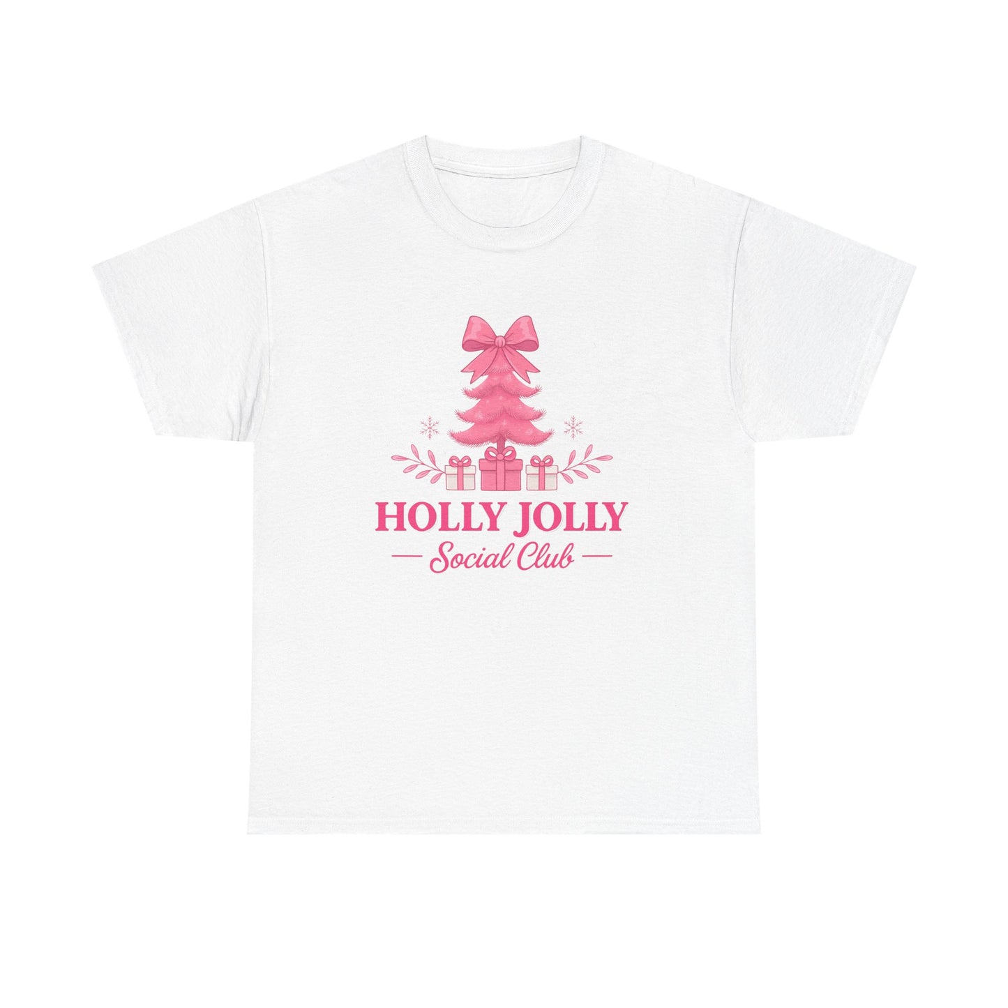 Holly Jolly Pink Tree Tee