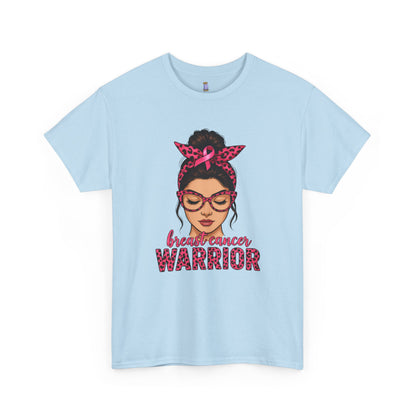 Breast Cancer Warrior Tee, Inspirational T-Shirt for Survivors, Supportive Gift for Cancer Awareness Events, Unisex Cotton Top, [...]