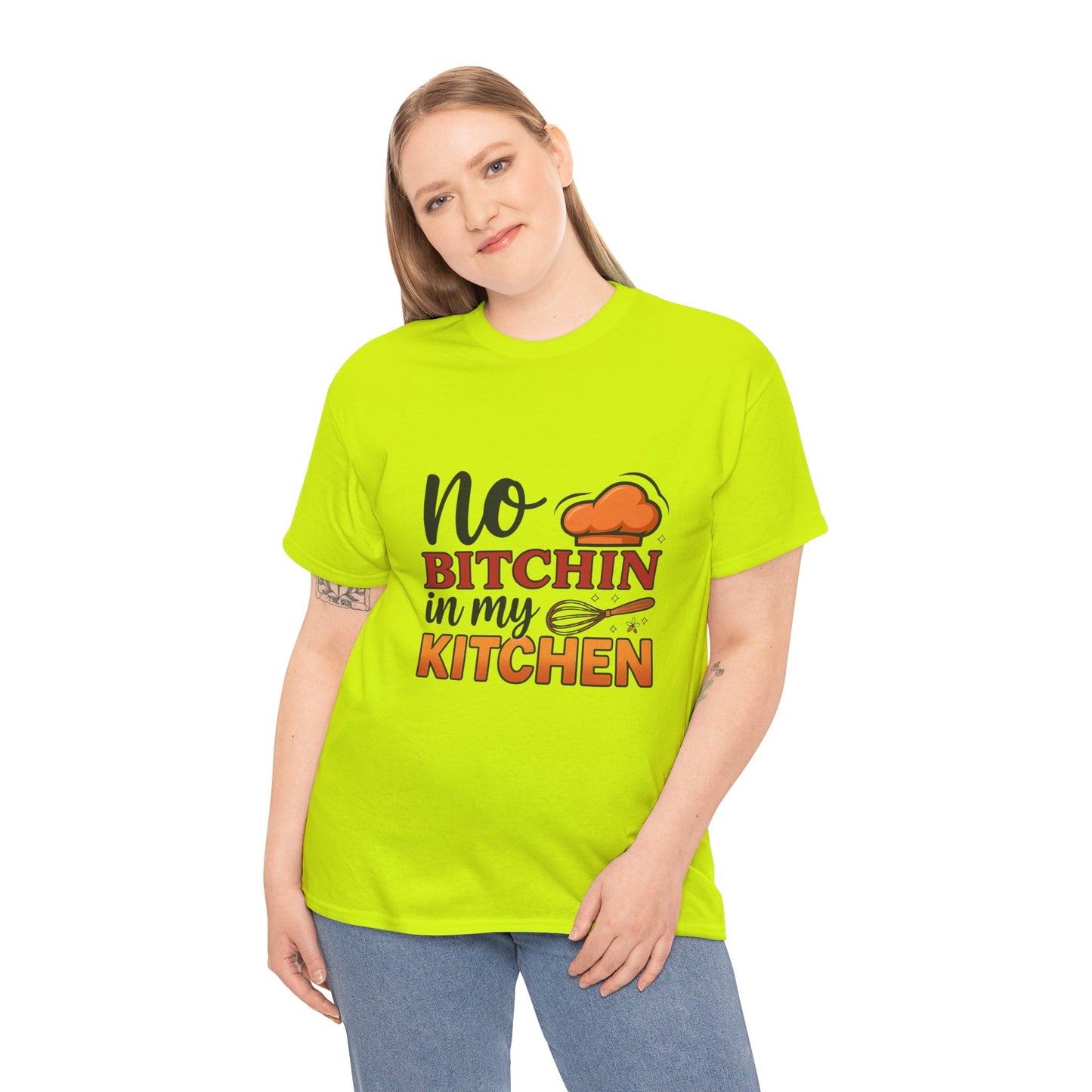 Retro Kitchen Unisex Tee | No Bitchin' in My Kitchen