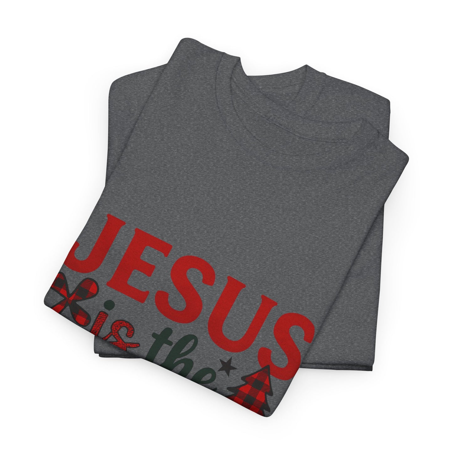Jesus is the Reason Christmas Tee - Faith-Based Holiday Gift